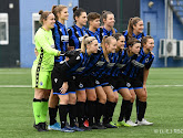 Club Brugge en Genk Ladies delen punten in play-off 1 Super League