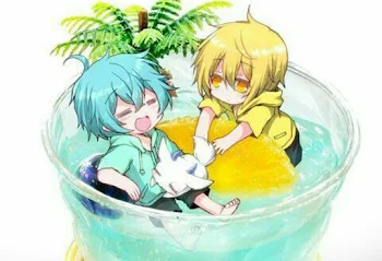 「💛×💙  妊パロ」のメインビジュアル