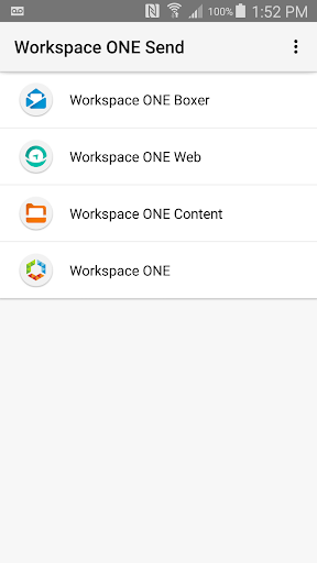 Screenshot Send - Workspace ONE