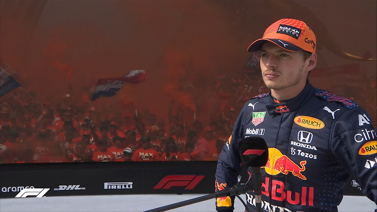 Max Verstappen set the fastest lap to take his tally to 182 points after nine rounds.