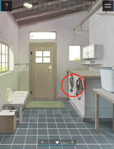 Dreammachine_ランドリールーム_洗濯機を拡大