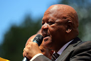 Energy minister Jeff Radebe at the people's march in Johannesburg on November 2 2018