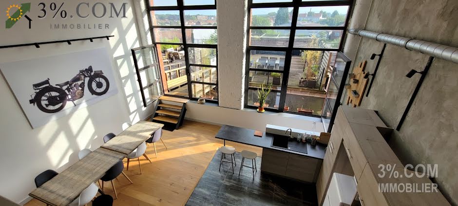 Vente loft 5 pièces 178 m² à Tourcoing (59200), 349 000 €