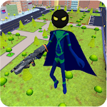 Cover Image of Download Stickman Superhero 1.1 APK