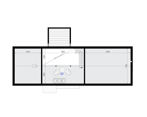 Dom Wasilla 2 - Rzut poddasza
