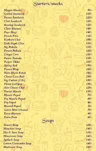 Kitchen Affairs menu 2