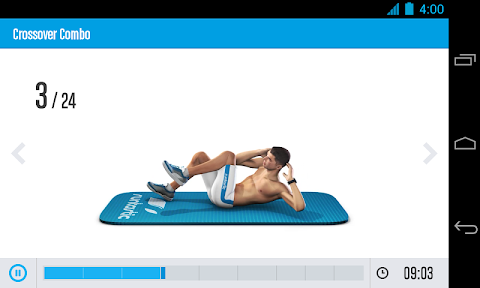 Runtastic Six Pack 腹筋を割るシックスパック: 腹部筋トレワークアウトアプリのおすすめ画像3