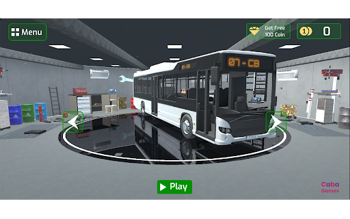 City Bus Parking Challenge Simulator 3D