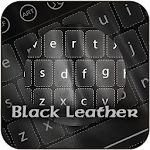 Cover Image of Download Black Leather Keyboard Theme 1.2 APK