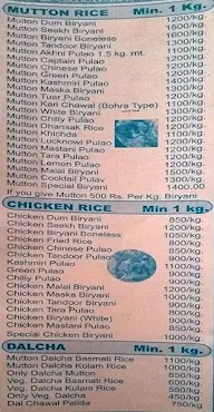 Al Madina menu 1