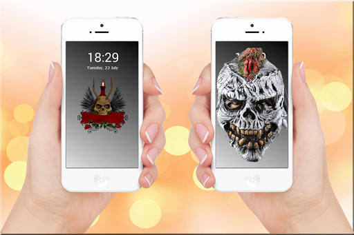 Skull Screen Lock