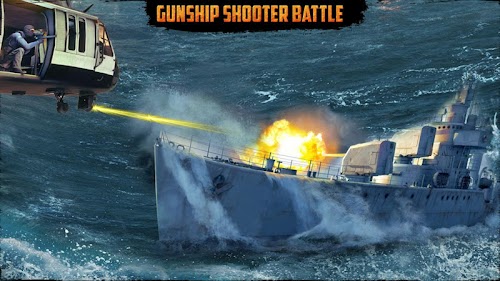 Android application US Gunship Navy War screenshort
