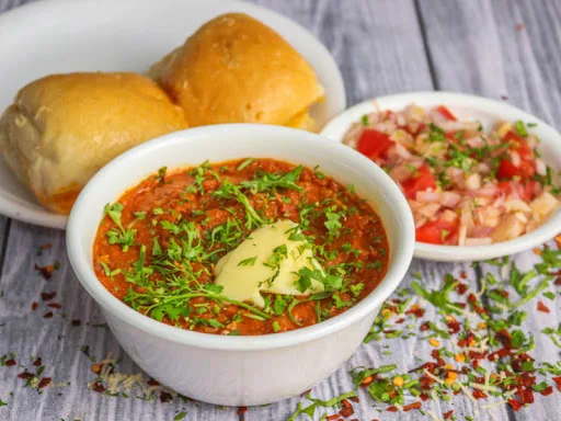 Double Maska Pav Bhaji