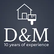 D & M Renovation Logo