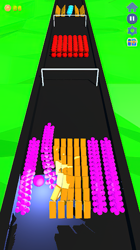 Screenshot Clashing Balls: Runner Game