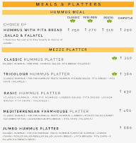 Hummus Nest menu 2