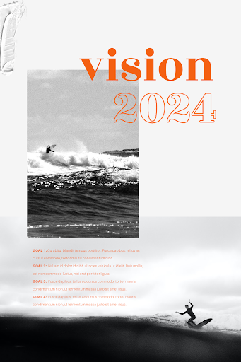 Free Vision 2024 Template - Customize with PicMonkey