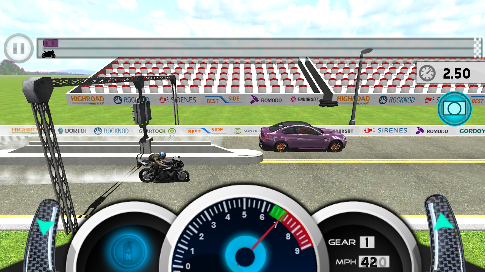 Drag Motorbike Racing Apl Android Di Google Play