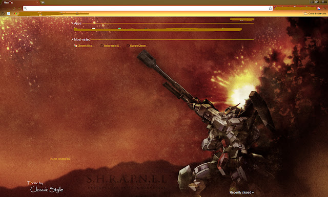 MS Gundam 00 Sniper chrome extension