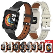 Dây Đeo Bằng Da Thay Thế Cho Đồng Hồ Thông Minh Xiaomi Mi Watch Lite / Redmi Watch 3 2 Lite / Poco Watch