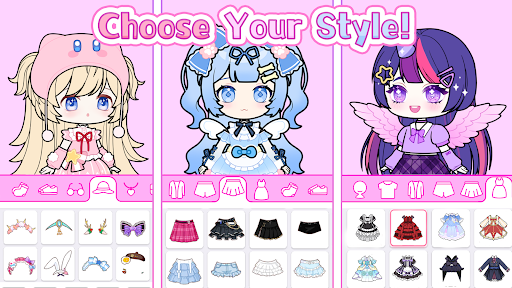 Screenshot Vlinder Doll: fashion stargirl