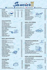 Saucier menu 1