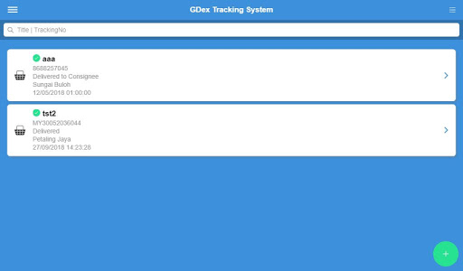 GDex Tracking