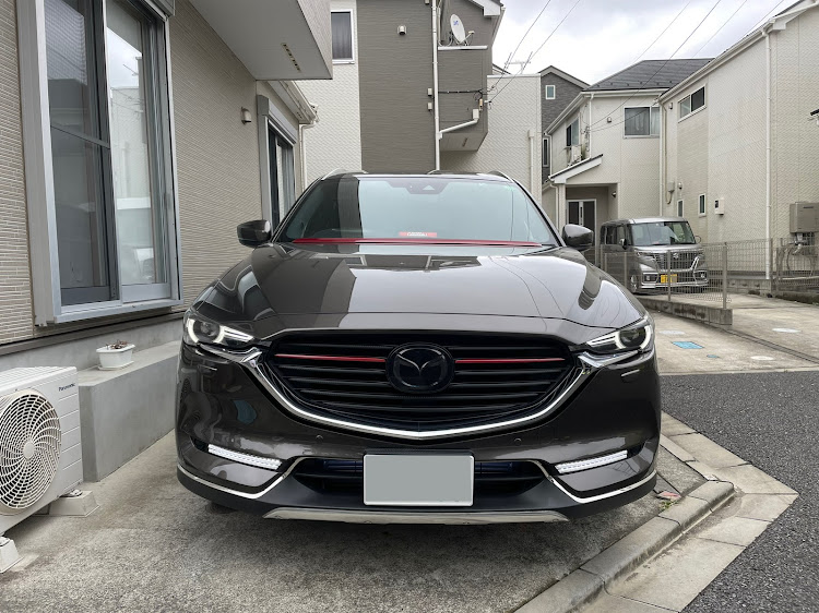 CX-8の#MazdaCamarades・グリルアクセントカラー・アイスクリームに関するカスタム事例の投稿画像1枚目