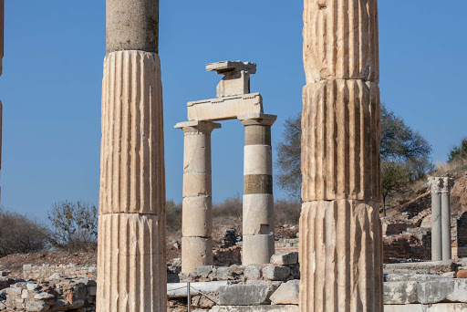 Ruins at Ephesus, Turkey.