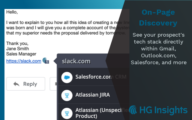 HG Focus – Instant Technology Install Lookup Chrome Extension Image 4