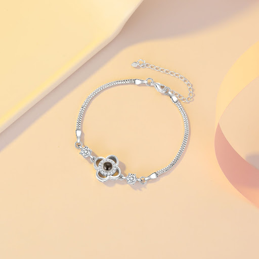 Title 3, Womens Bracelet Custom Simple Couple Students ...