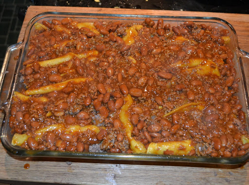 There are 18 in this 9 x 13 casserole dish. My Dad would use the broiler pan that came with the kitchen stove. He put 36 in that.