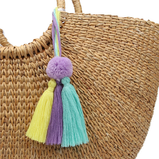 Title 5, Tassel Keychain Factory Direct Sales, Small Hai...