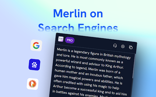 Merlin - Ask AI to Research, Write & Review