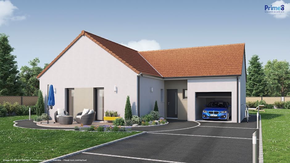 Vente maison neuve 4 pièces 90 m² à Pontailler-sur-Saône (21270), 211 915 €