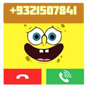 Fake Call Vid From sponge bob 1.0 Icon