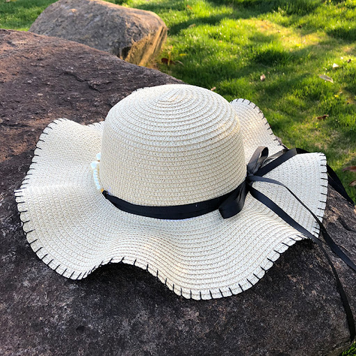 Title 1, Womens Straw Hat With Big Brim