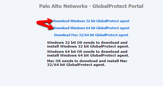 GlobalProtect Downloads