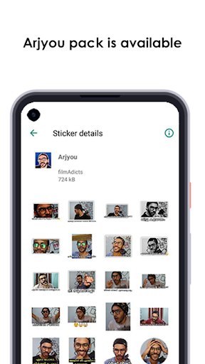 Malayalam Actors Sticker App