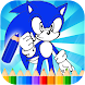 Sonic Coloring Game