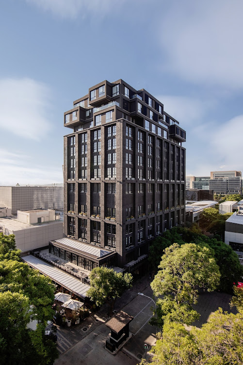 The Bank in Rosebank designed by architect Enrico Daffonchio.