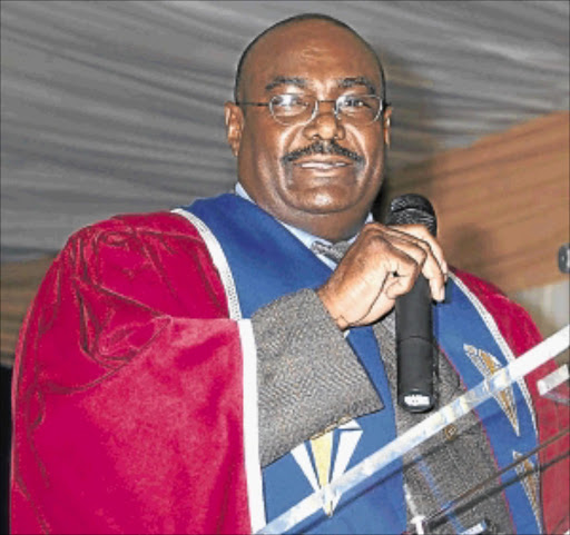 ACCUSED: University of Venda vice-chancellor and principal Peter Mbati. PHOTO: ELIJAR MUSHIANA