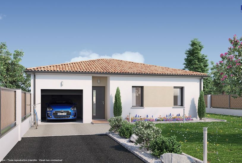  Vente Terrain + Maison - Terrain : 648m² - Maison : 80m² à Azur (40140) 