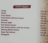 Hotel Archie Regency menu 8