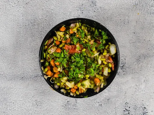 Red Chana With Sprouts Salad