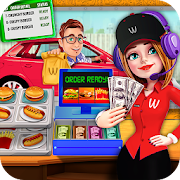 Drive Thru Cashier Girl - Cash Register 1.5 Icon