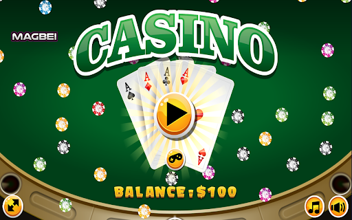 Casino Cards Memory Game - Runs Offline