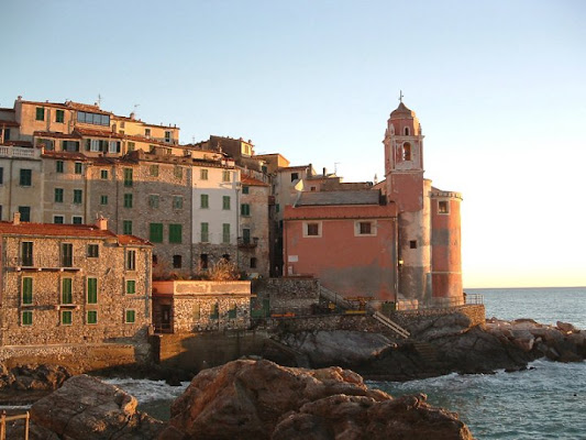 Tellaro al tramonto di marmotta