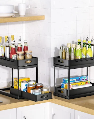 Organisateur double coulissant pour - 3
