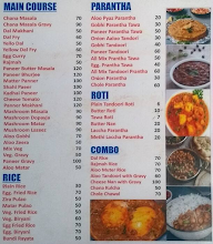 Sidh Punjabi Food menu 2